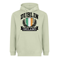 Dublin Ireland Heavyweight Hoodie | Teevron