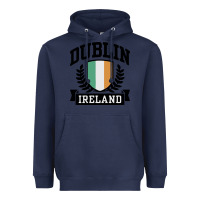 Navy dublin ireland Heavyweight Hoodie - linhVisuals