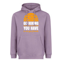 Lavender hiking t  shirt go hiking Heavyweight Hoodie - linhVisuals