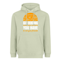 Matcha hiking t  shirt go hiking Heavyweight Hoodie - linhVisuals