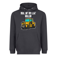 Smoke asphalt paver gift premium t shirt Heavyweight Hoodie - linhVisuals