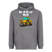 Storm asphalt paver gift premium t shirt Heavyweight Hoodie - linhVisuals