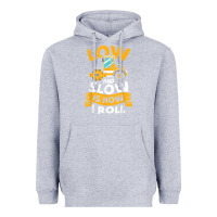 Heather Grey asphalt paving operator quote low and slow is how i roll t shirt Heavyweight Hoodie - linhVisuals