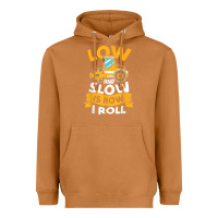 Meerkat asphalt paving operator quote low and slow is how i roll t shirt Heavyweight Hoodie - linhVisuals