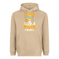 Mushroom asphalt paving operator quote low and slow is how i roll t shirt Heavyweight Hoodie - linhVisuals