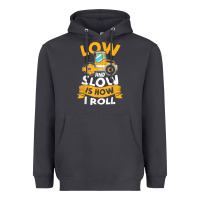 Smoke asphalt paving operator quote low and slow is how i roll t shirt Heavyweight Hoodie - linhVisuals