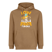 Toasted Coconut asphalt paving operator quote low and slow is how i roll t shirt Heavyweight Hoodie - linhVisuals