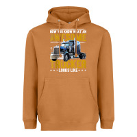 Meerkat awesome trucker big rig semi trailer truck driver gift men tank top Heavyweight Hoodie - linhVisuals