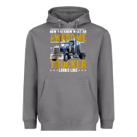 Storm awesome trucker big rig semi trailer truck driver gift men tank top Heavyweight Hoodie - linhVisuals