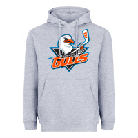 Heather Grey san diego gulls Heavyweight Hoodie - linhVisuals