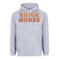 Heather Grey brick house funny t shirt Heavyweight Hoodie - linhVisuals