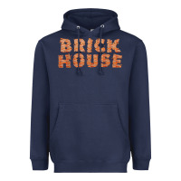 Navy brick house funny t shirt Heavyweight Hoodie - linhVisuals