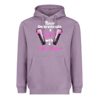 Lavender barber shirts for women   funny hairdresser barber t shirt Heavyweight Hoodie - linhVisuals