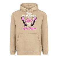 Mushroom barber shirts for women   funny hairdresser barber t shirt Heavyweight Hoodie - linhVisuals