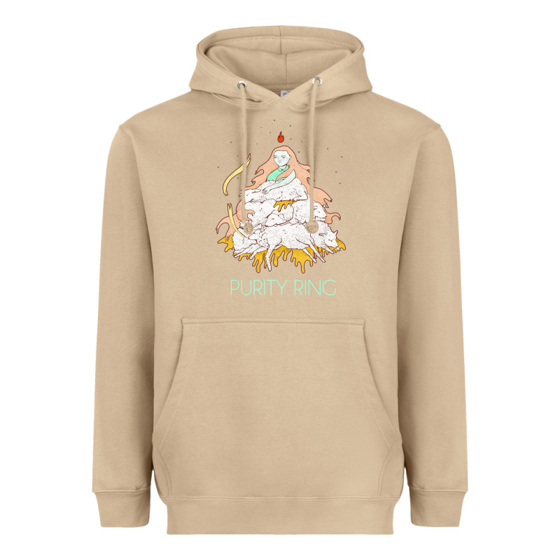 Purity Ring Müsïc Heavyweight Hoodie by linhVisuals | Teevron