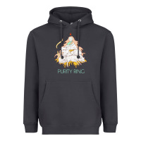 Smoke purity ring müsïc Heavyweight Hoodie - linhVisuals