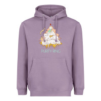 Lavender purity ring müsïc Heavyweight Hoodie - linhVisuals