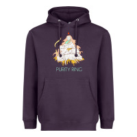 Plum purity ring müsïc Heavyweight Hoodie - linhVisuals