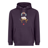 Plum purity ring müsïc Heavyweight Hoodie - linhVisuals