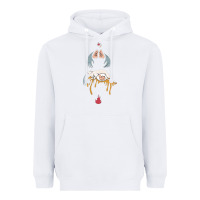 White purity ring müsïc Heavyweight Hoodie - linhVisuals