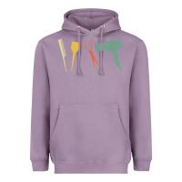Lavender barber vintage hairdresser hairstylist cosmetologist t shirt Heavyweight Hoodie - linhVisuals