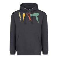 Smoke barber vintage hairdresser hairstylist cosmetologist t shirt Heavyweight Hoodie - linhVisuals