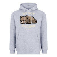 Heather Grey do not disturb i'm busy funny lazy gift Heavyweight Hoodie - linhVisuals