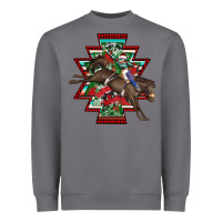 Storm aztec rodeo christmas Heavyweight Sweatshirt - AdoDesignShop
