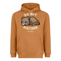 Meerkat do not disturb i'm busy funny lazy gift Heavyweight Hoodie - linhVisuals