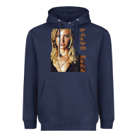 Navy faith hill Heavyweight Hoodie - linhVisuals