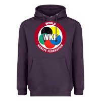 Plum #world karate federation Heavyweight Hoodie - linhVisuals