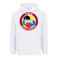 White #world karate federation Heavyweight Hoodie - linhVisuals