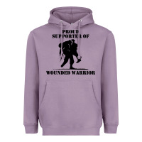 Lavender wounded war Heavyweight Hoodie - linhVisuals