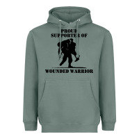 Sage wounded war Heavyweight Hoodie - linhVisuals