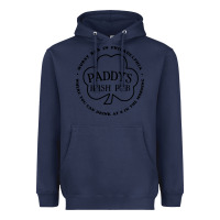 Navy paddys irish pub Heavyweight Hoodie - linhVisuals
