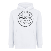 White paddys irish pub Heavyweight Hoodie - linhVisuals
