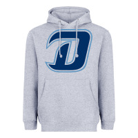 Heather Grey NC Dinos Heavyweight Hoodie - linhVisuals