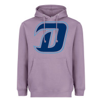 Lavender NC Dinos Heavyweight Hoodie - linhVisuals
