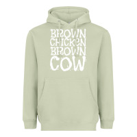 Matcha brown chicken brown cow Heavyweight Hoodie - linhVisuals