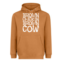 Meerkat brown chicken brown cow Heavyweight Hoodie - linhVisuals