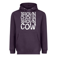 Plum brown chicken brown cow Heavyweight Hoodie - linhVisuals