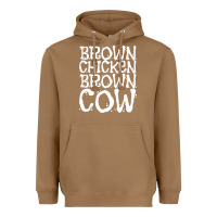 Toasted Coconut brown chicken brown cow Heavyweight Hoodie - linhVisuals