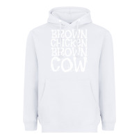 White brown chicken brown cow Heavyweight Hoodie - linhVisuals