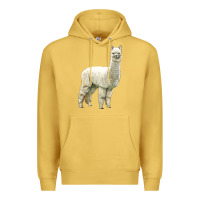 Antique Gold Alpaca Premium Hoodie - LillyAllenDesigns