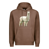 Chestnut Alpaca Premium Hoodie - LillyAllenDesigns