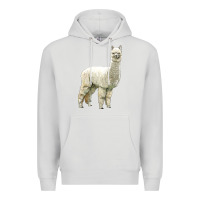 Dove Grey Alpaca Premium Hoodie - LillyAllenDesigns