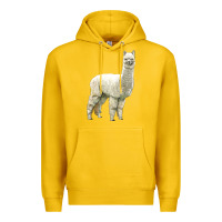 Lemon Alpaca Premium Hoodie - LillyAllenDesigns