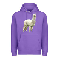Alpaca Premium Hoodie | Teevron