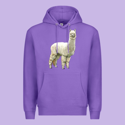 Alpaca Premium Hoodie Designed By Lillyallendesigns