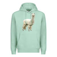 Seafoam Alpaca Premium Hoodie - LillyAllenDesigns